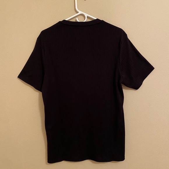 Alfani Black Stretch Dress Shirt - Picture 3 of 3